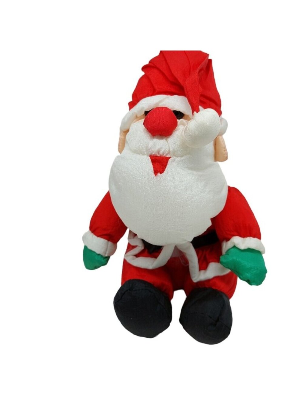 Santa Claus Christmas Plush Stuffed Toy 16 inch Nylon Squishy